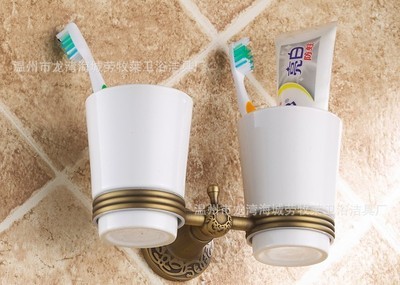 【供應(yīng)仿古雙杯,雕花雙杯架,全銅雙杯架】價(jià)格,廠家,圖片,其他水暖衛(wèi)浴五金,溫州市龍灣海城勞牧萊衛(wèi)浴潔具廠-