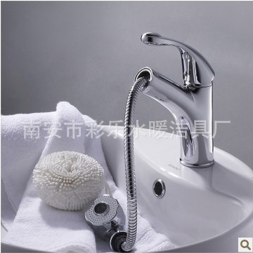 【水龍頭批發(fā) 銅單孔菜盆龍頭 臺(tái)盆面盆混水龍頭 廠家直銷(新款)】價(jià)格,廠家,圖片,水龍頭/水嘴,南安市彩樂水暖潔具廠-